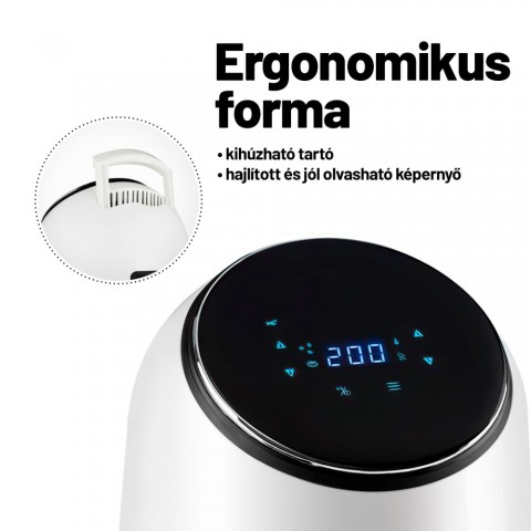 Lauben Hot Air Fryer 2500WT - Forró levegős fritőz Lauben Hot Air Fryer 2500WT - Forró levegős fritőz